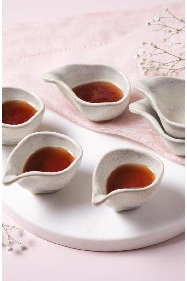 Teardrop Set of 6, Alternate, color, Latte