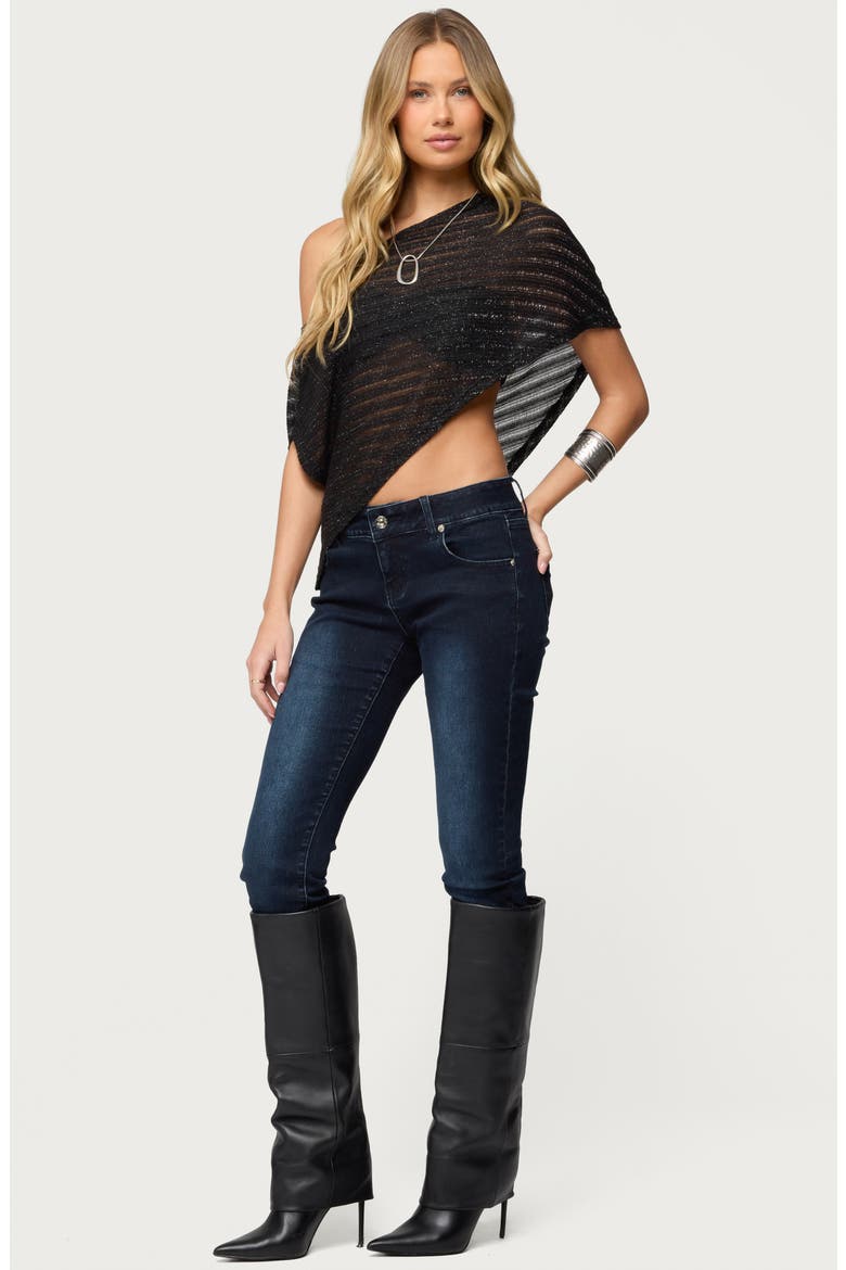 Eloise Low Rise Skinny Jeans, Alternate, color, DARK-BLUE