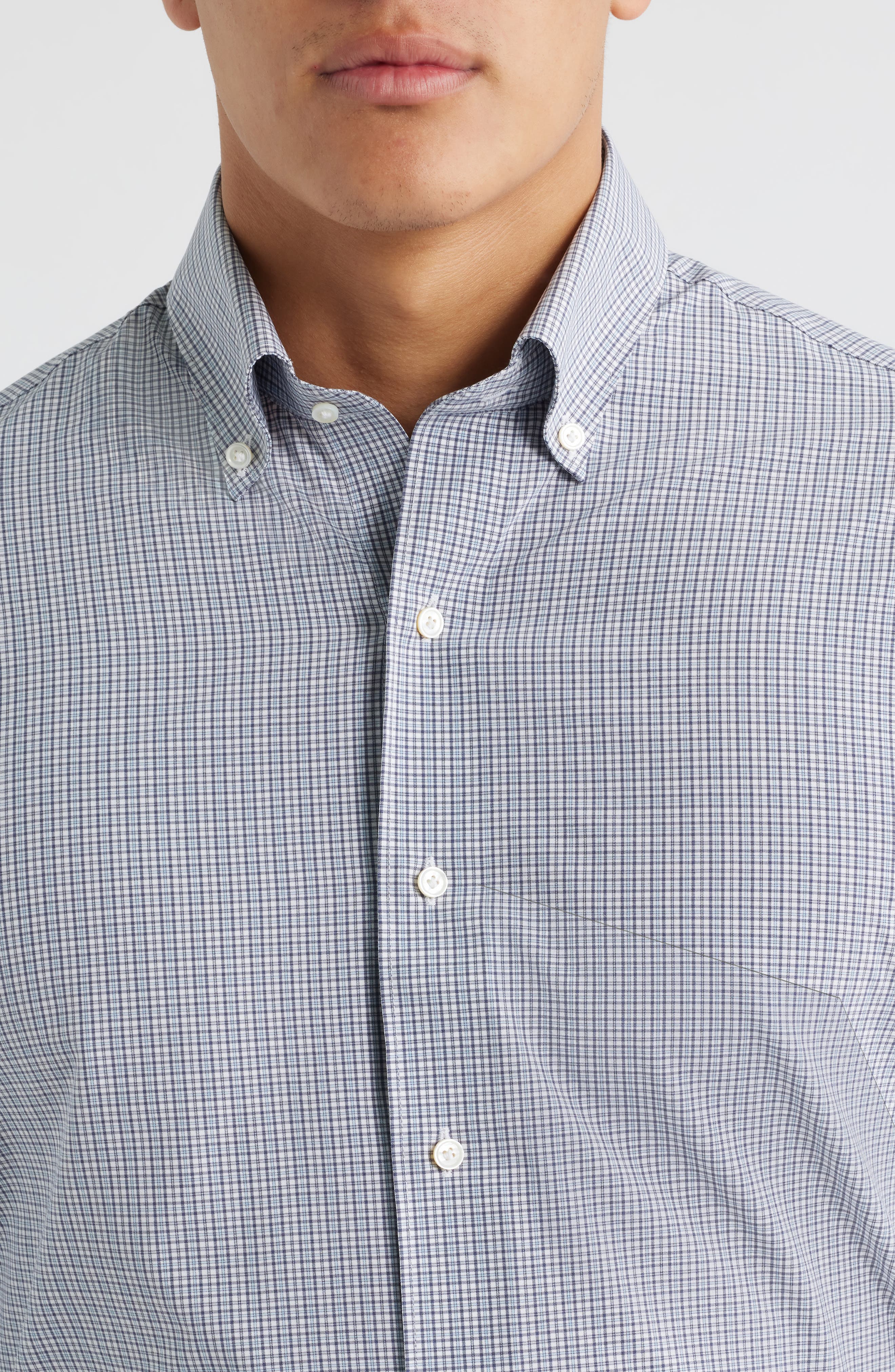 Crown Crafted Performance Poplin Button-Down Shirt - image 2