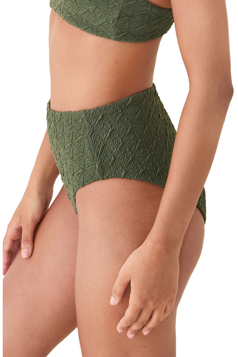 The High Rise Bikini Bottoms, Alternate, color, THYME