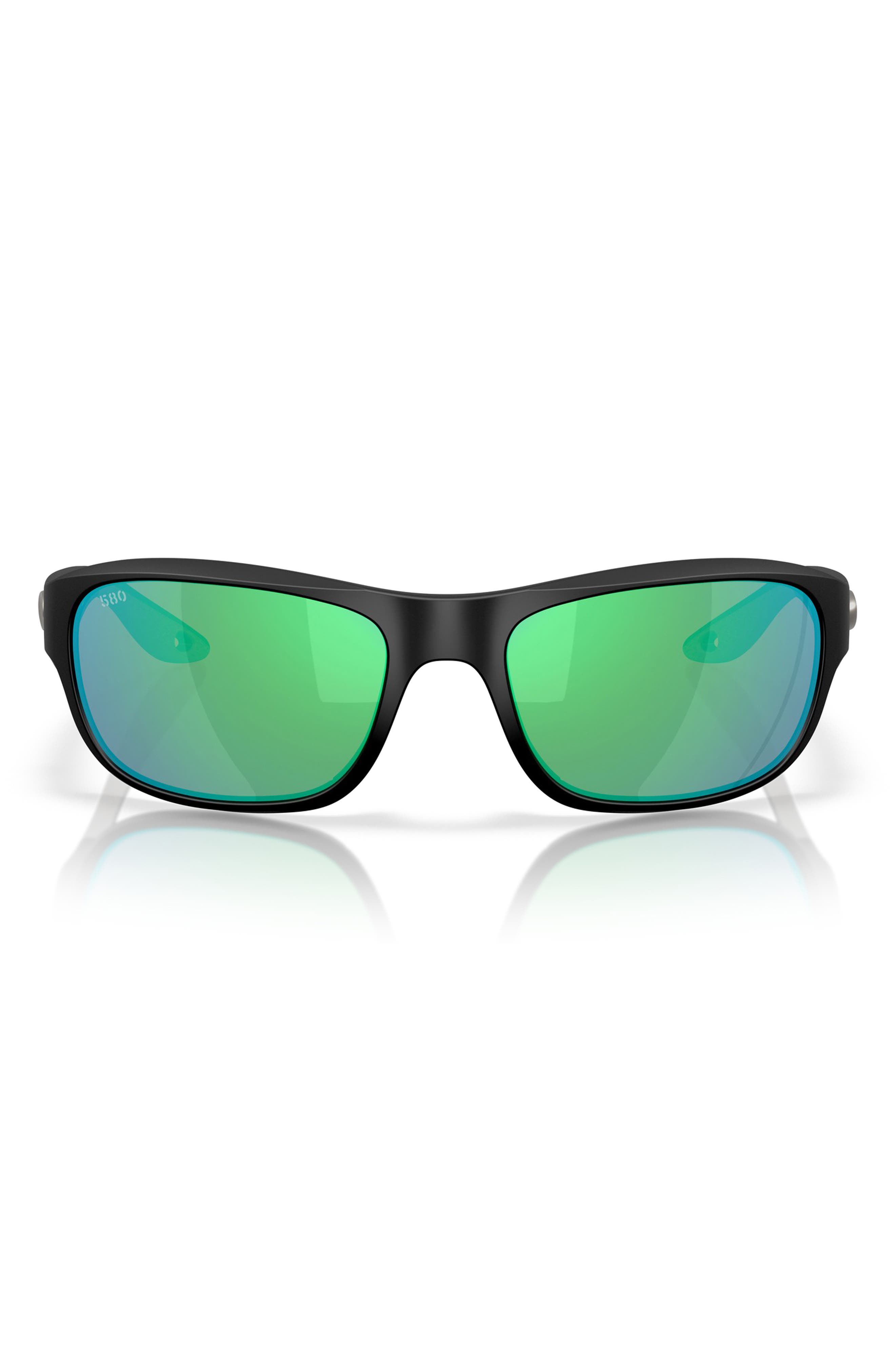 selected MATTE BLACK/ GREEN MIRROR 580G