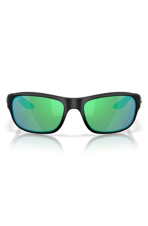 Clipperton 58mm Polarized Rectangular Sunglasses