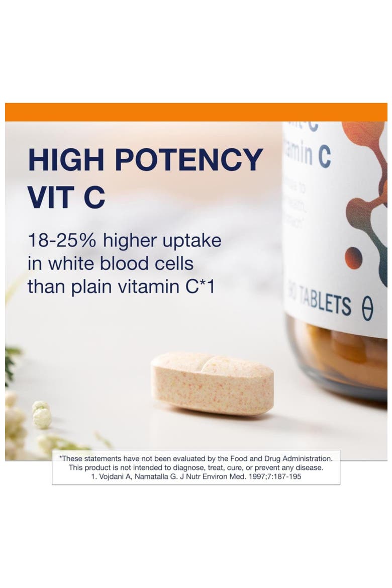 Ultra Potent Buffered Vitamin C Supplement 1000mg 90 Tablets, Alternate, color, None
