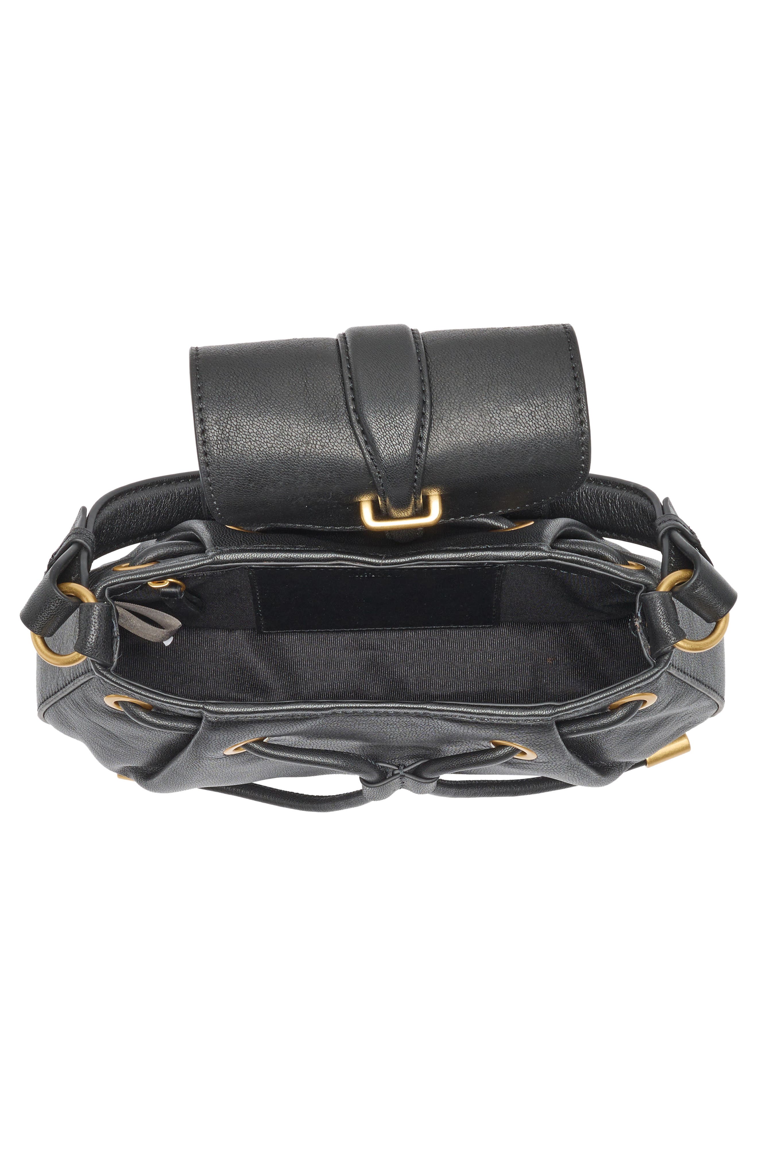 Vince Camuto Elic Leather Top Handle Bag, Alternate, color, 