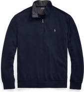 Polo Ralph Lauren Lux Heathered Quarter Zip Pullover