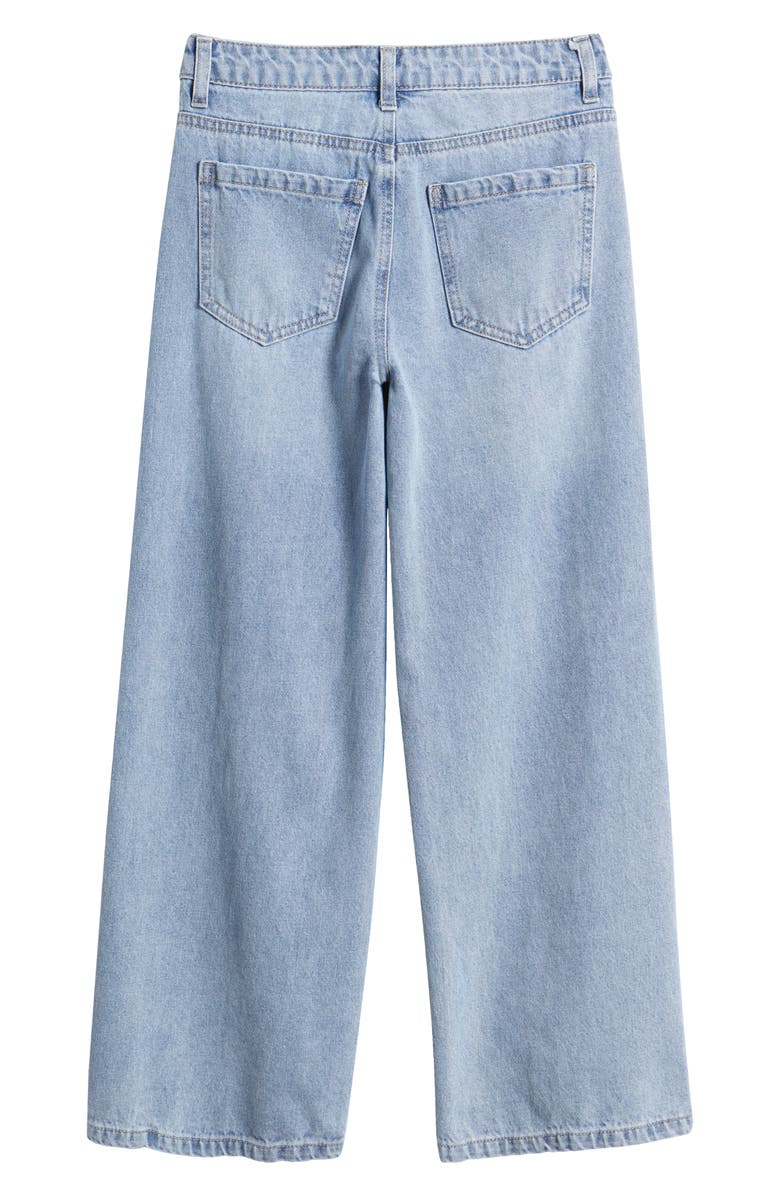 Truce Kids' Mid Rise Nonstretch Straight Leg Jeans, Alternate, color, 