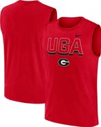 Nike Men's Nike Red Georgia Bulldogs Primetime Tricode Legend Performance Tank Top