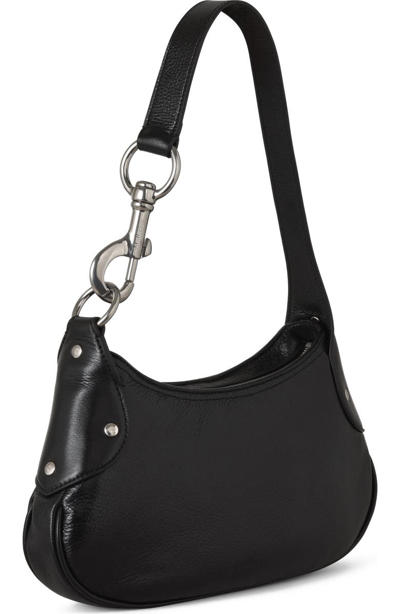 Mulberry Small Hackney Shoulder Bag, Alternate, color, Black