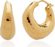 Monica Vinader Deia Chunky Hoop Earrings