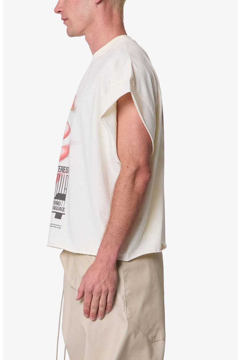 Retina Cut Off Graphic Tee, Alternate, color, OFF WHITE