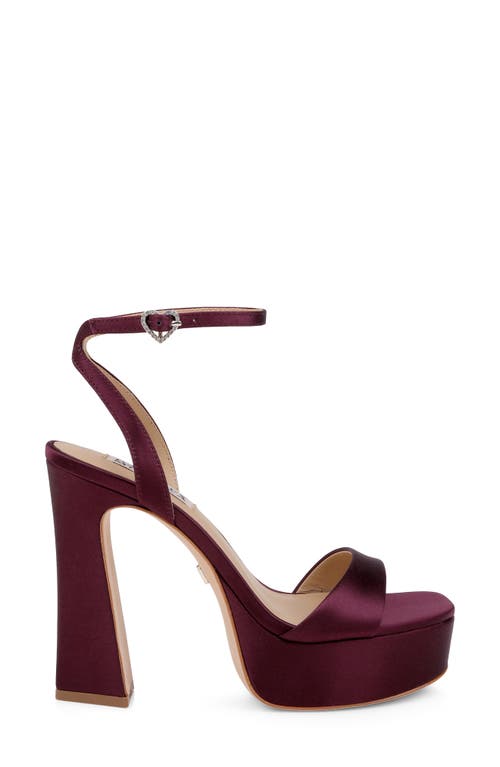 Badgley Mischka Caia Ankle Strap Platform Sandal In Multi