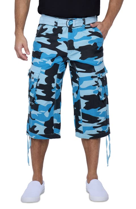 Belted Cargo Shorts