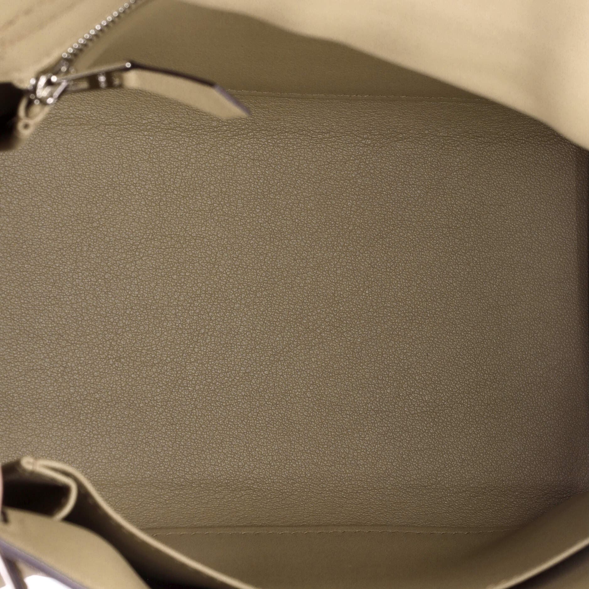 Pre-Owned Hermes Kelly Handbag Verso Swift with Palladium Hardware 25, Alternate, color, 