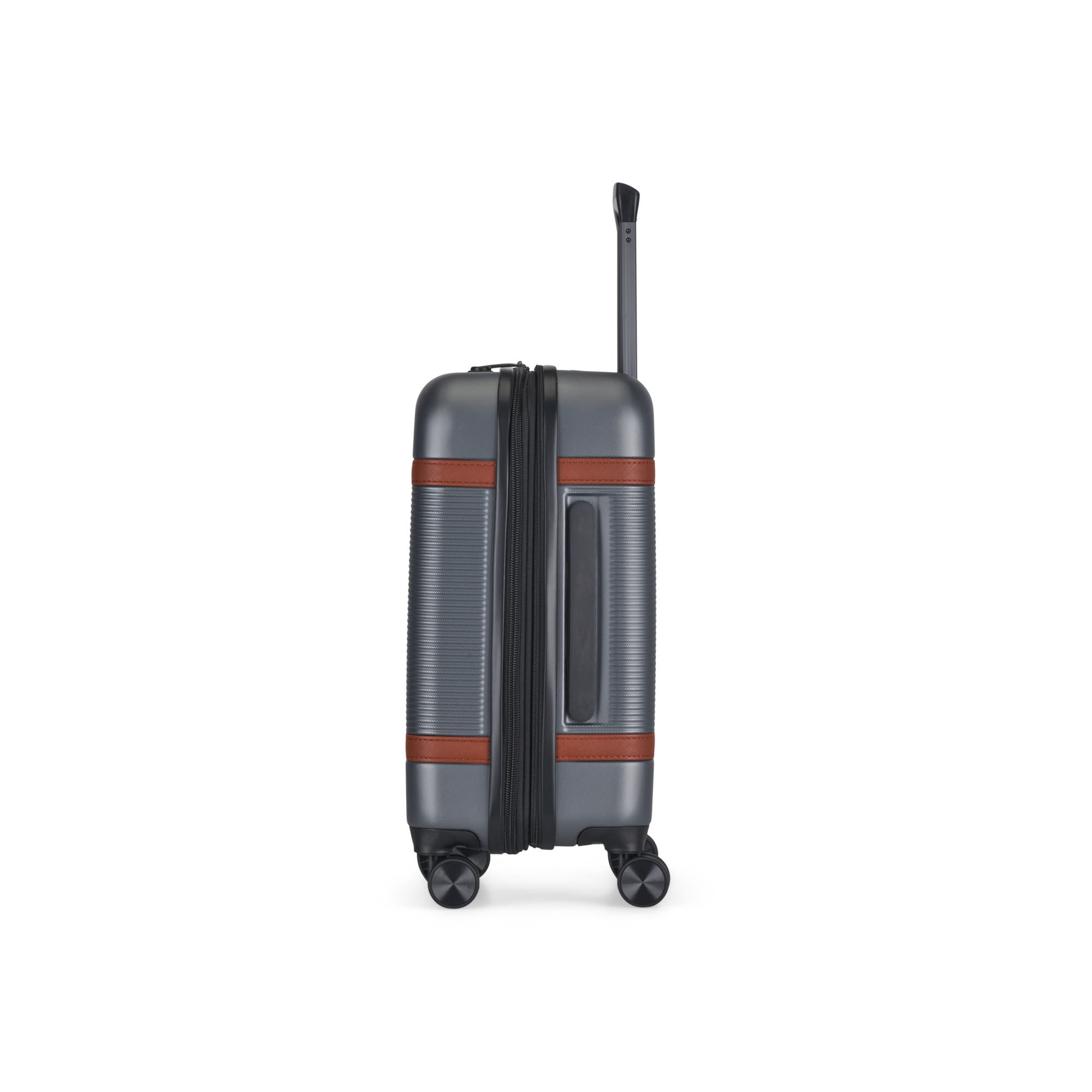 bugatti Wellington 3 Piece Hardside Luggage Set with TSA Lock, Alternate, color, Pewter