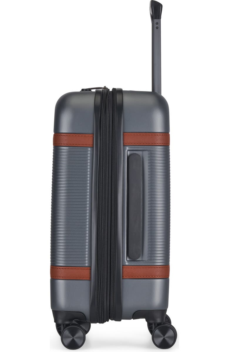 bugatti Wellington 3 Piece Hardside Luggage Set with TSA Lock, Alternate, color, Pewter