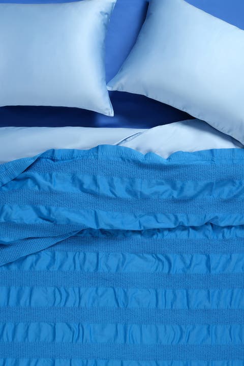 Braga Waffle King Size 100% Cotton Pique 94X87 In