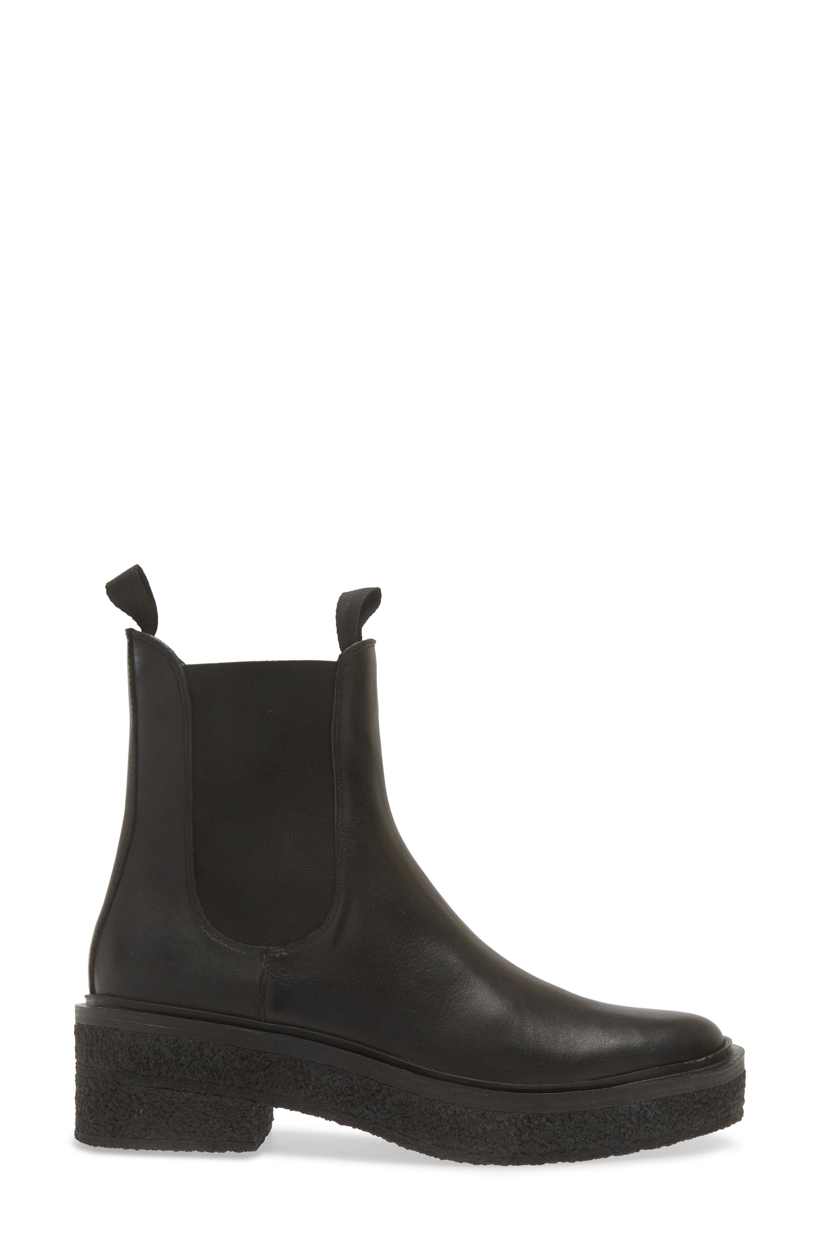 Loeffler Randall Raquel Chelsea Boot, Alternate, color, Black