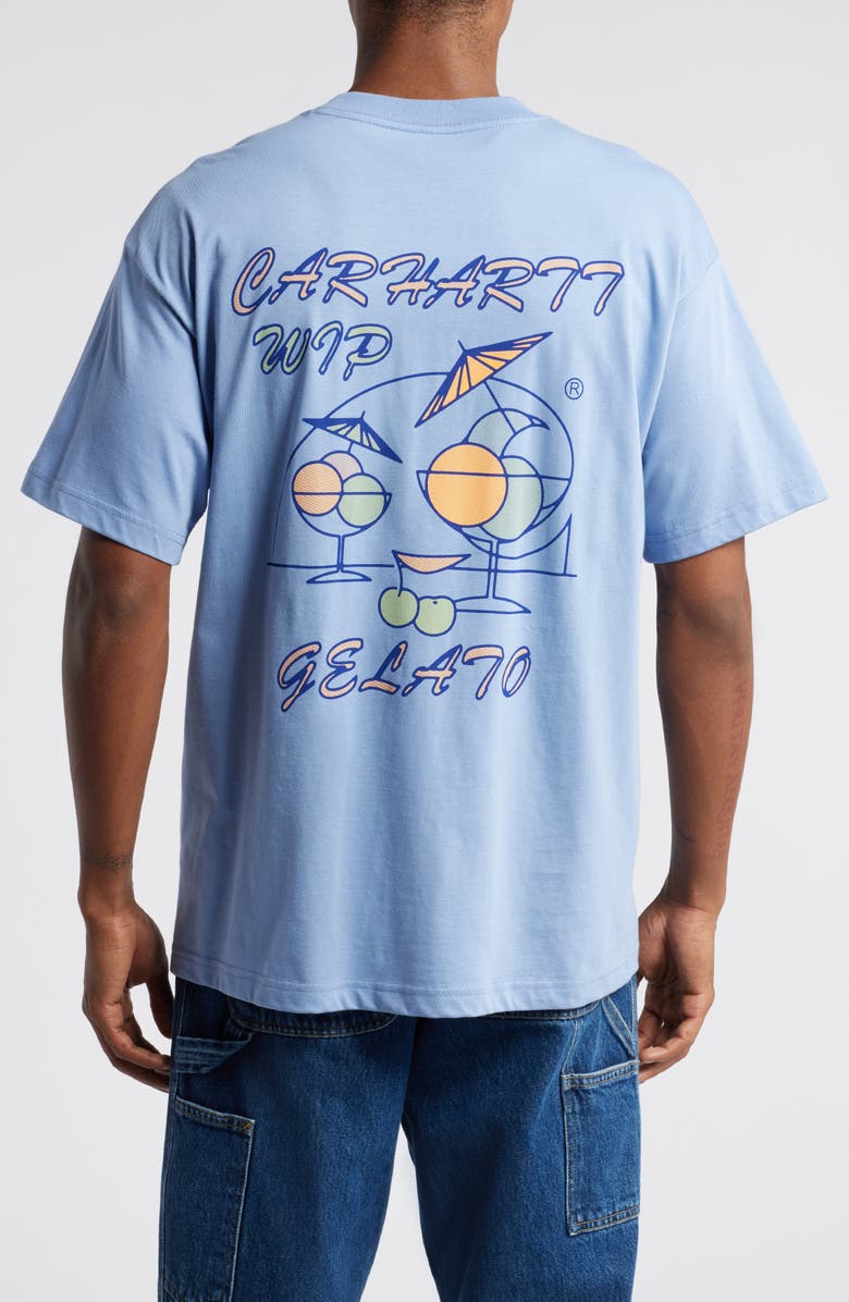 Carhartt Work In Progress Gelato Organic Cotton Jersey Graphic T-Shirt, Alternate, color, 