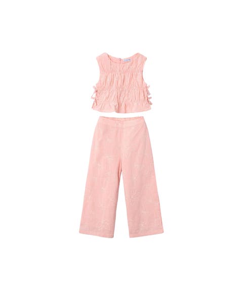 Lace Two-Piece Outfit