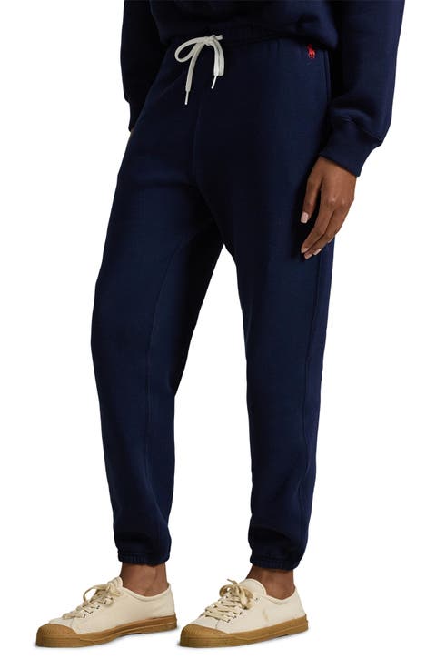 Cotton Blend Fleece Joggers
