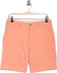 Tommy Bahama Boracay Citrus Splash 9-Inch Chino Shorts
