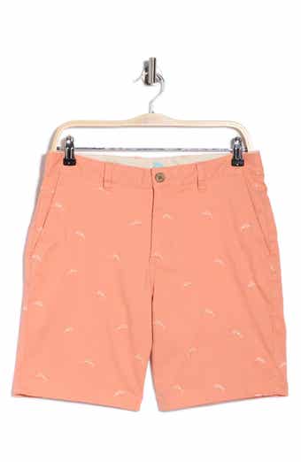 Boracay Citrus Splash 9-Inch Chino Shorts
