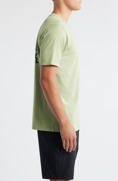 Roark Cactus Garden Cotton Graphic T-shirt In Green