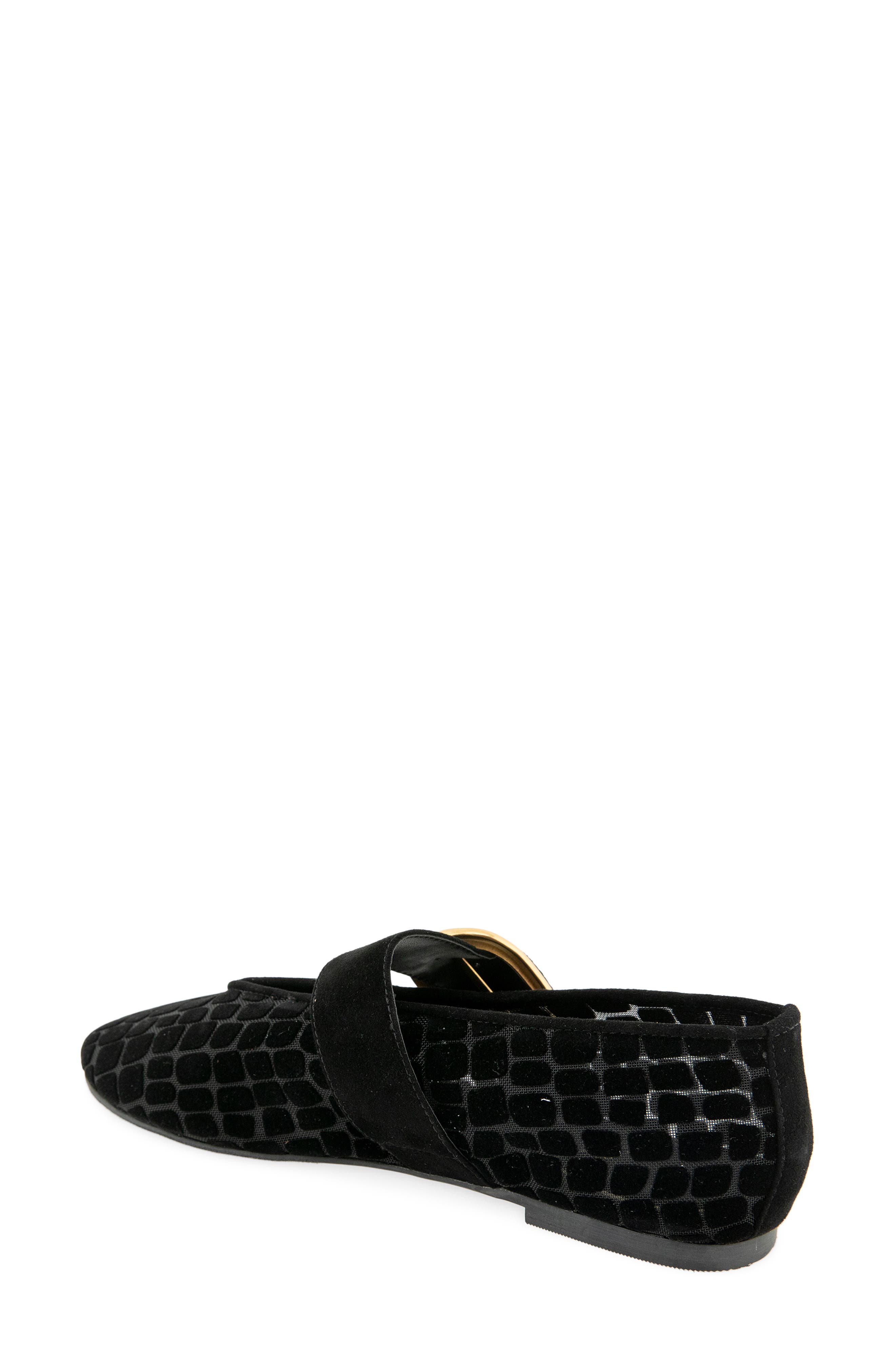 Tamarra Mary Jane Flat, Alternate, color, BLACK MESH