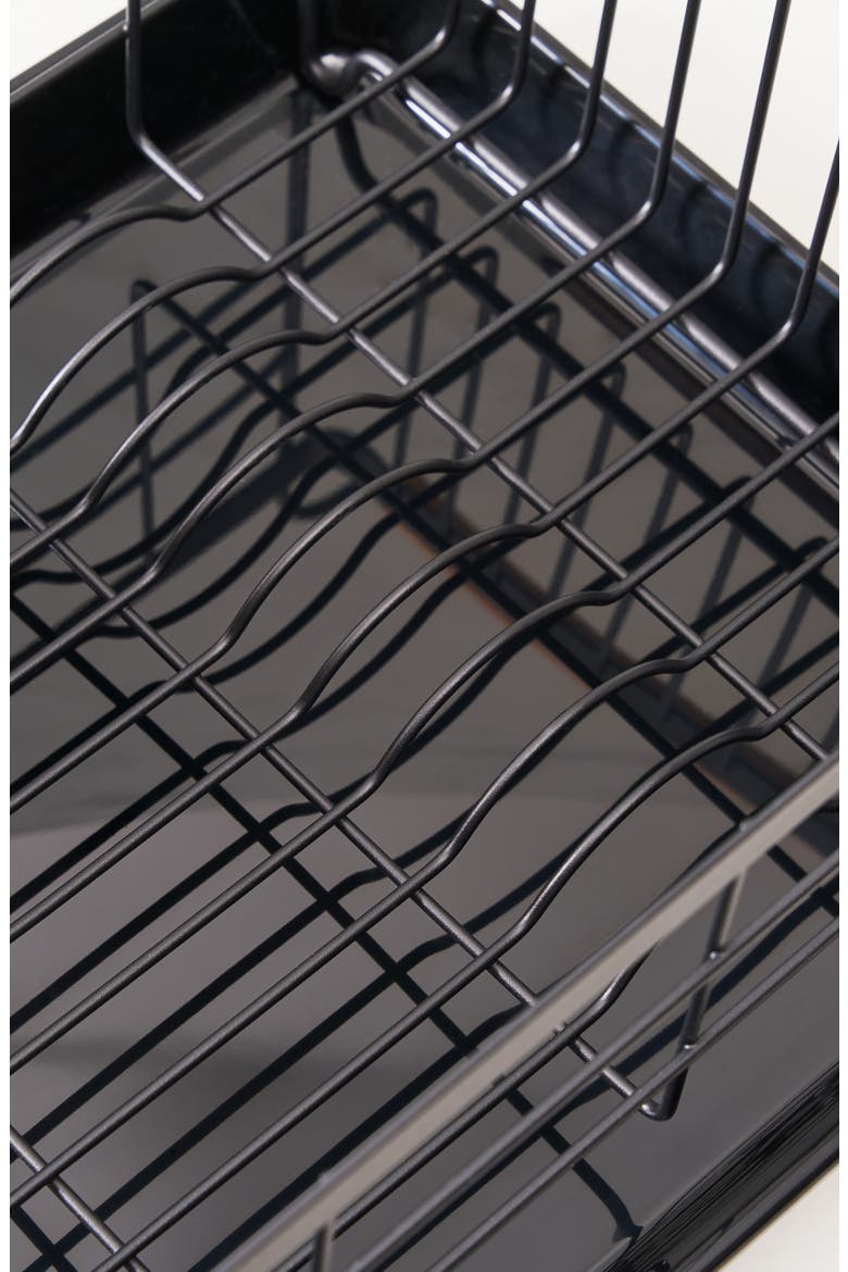 Tower Dish Rack, Alternate, color, BLACK