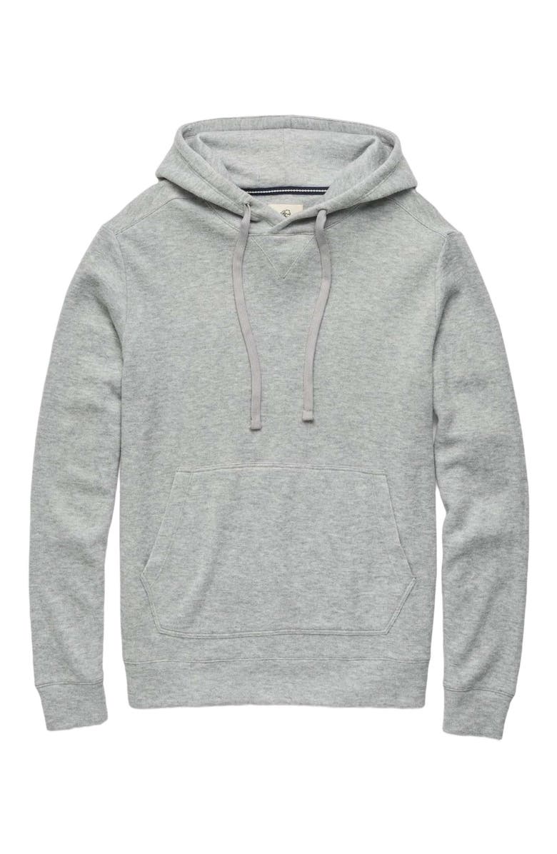 Surfside Supply Co. Justin Cashmist Fleece Hoodie, Main, color, Heather Grey