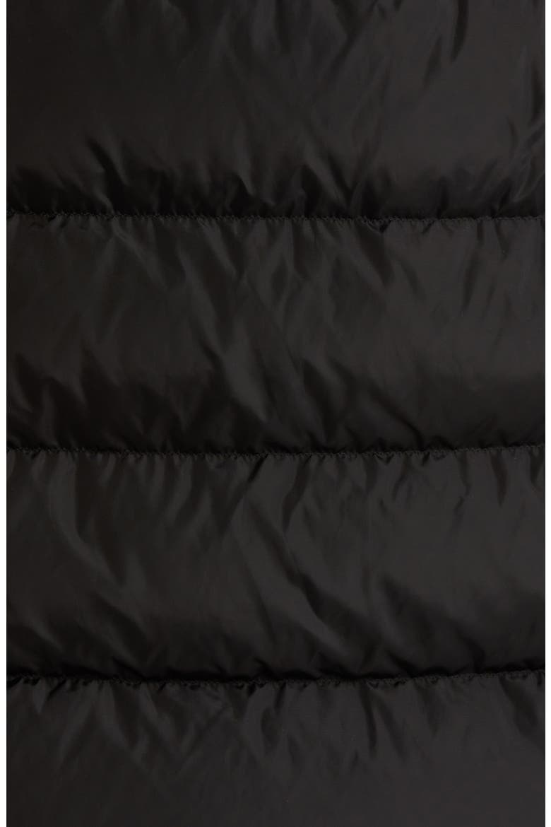 Avocette Hooded Quilted Down Puffer Coat, Alternate, color, BLACK