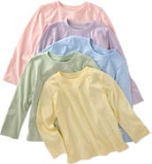 BUTTERBLU London 5-Pack Assorted Organic Cotton T-Shirts