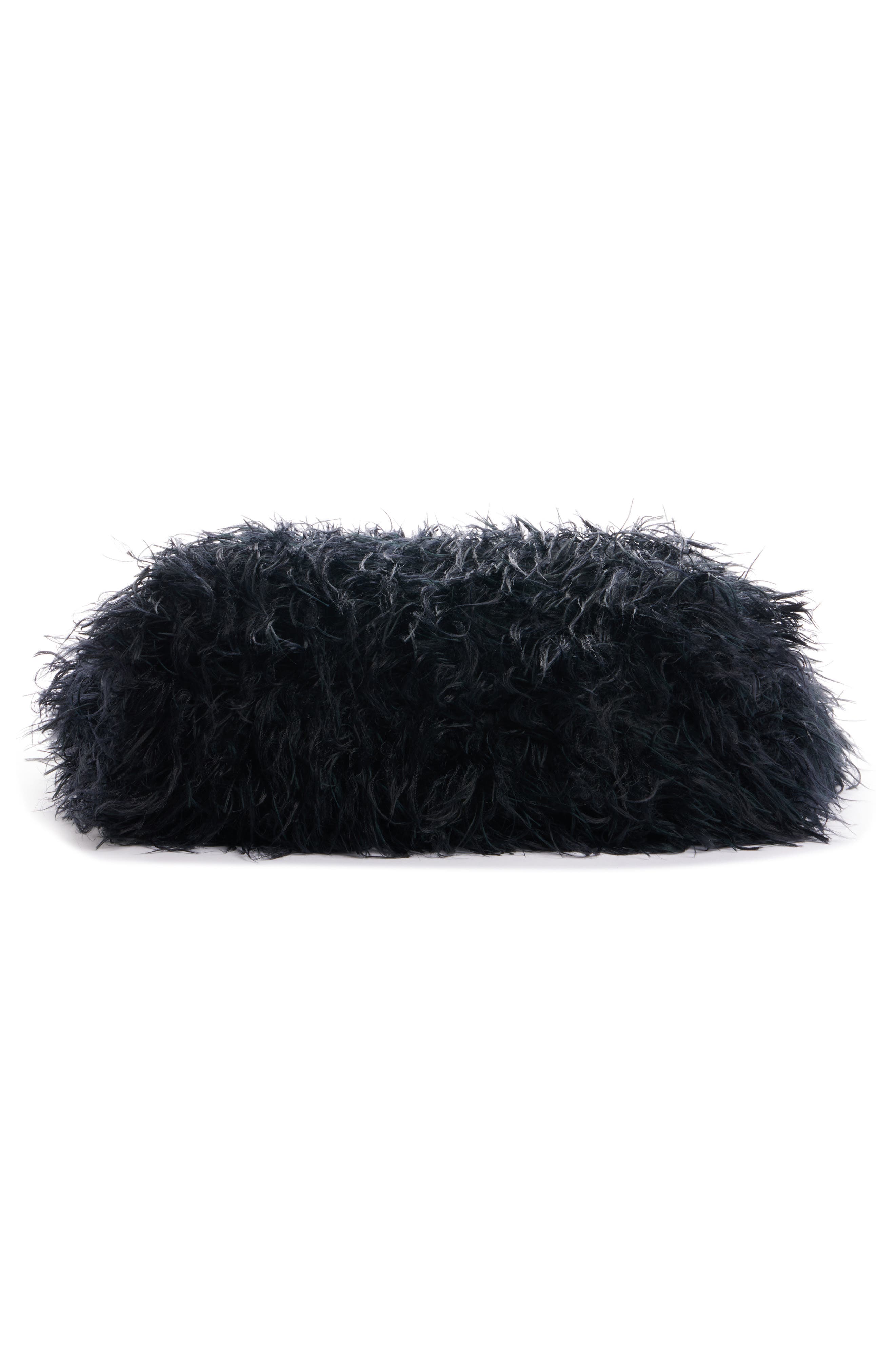 Dries Van Noten Shaggy Faux Fur Tote, Alternate, color, 