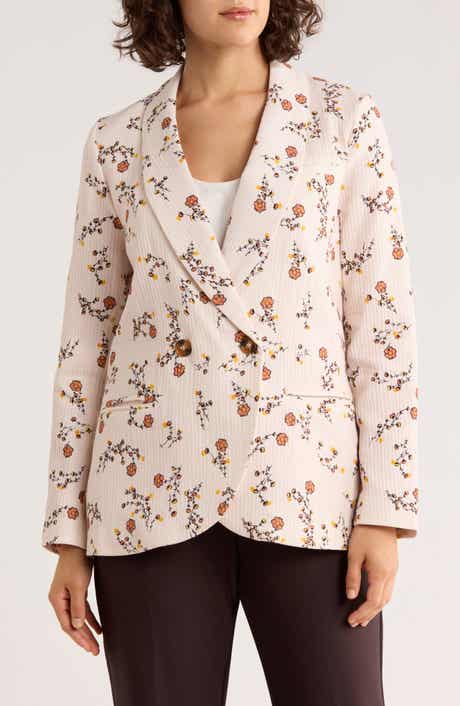 DR2 by Daniel Rainn Cotton Gauze Blazer