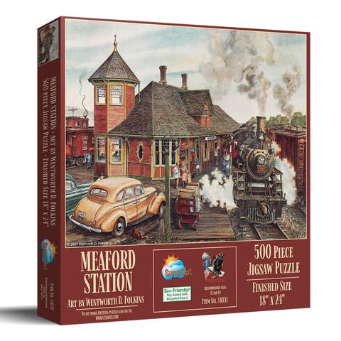 Medford Station 500 piece Jigsaw Puzzle for Adults