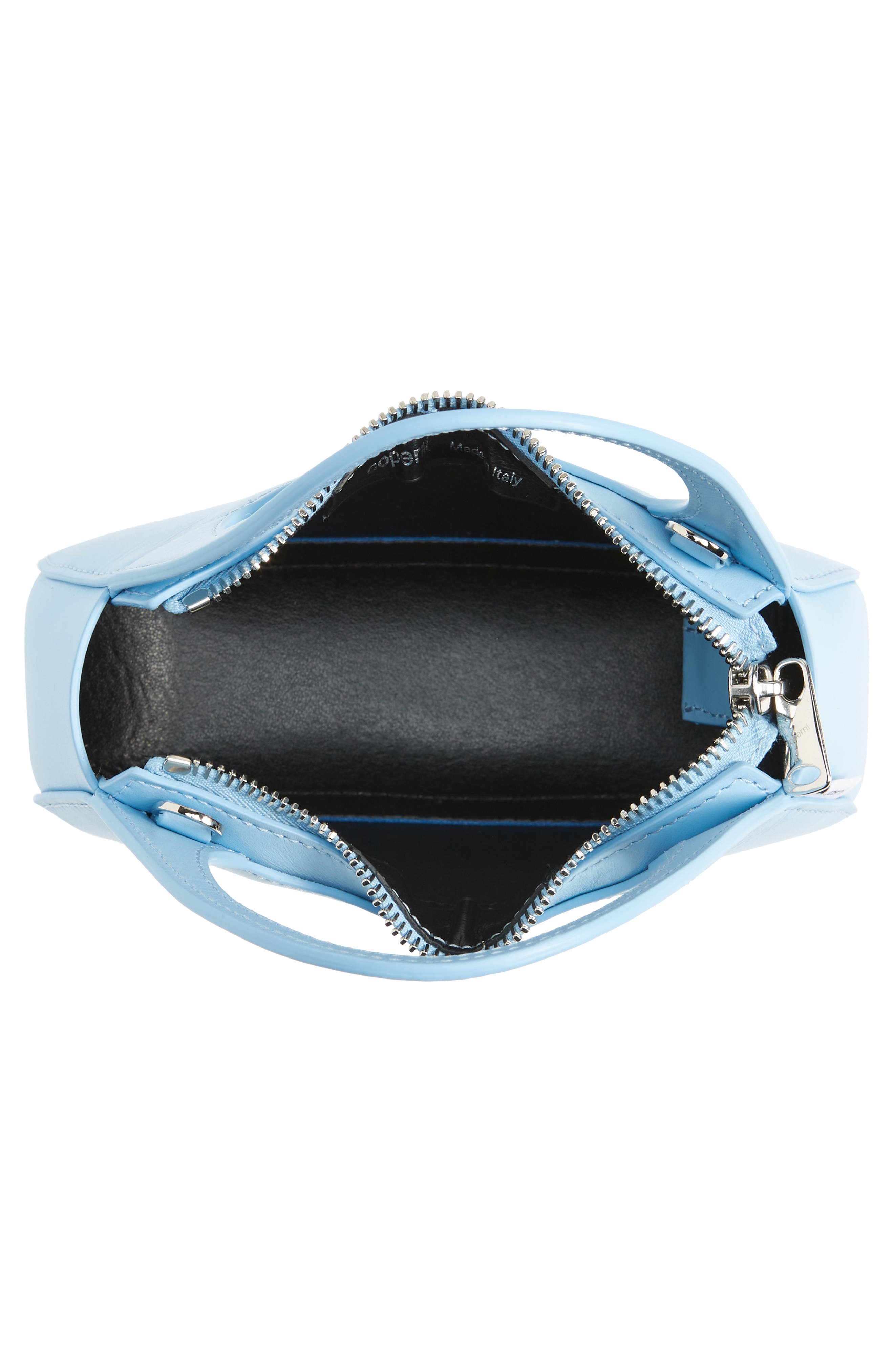 Coperni Micro Swipe Baguette Leather Top Handle Bag, Alternate, color, 