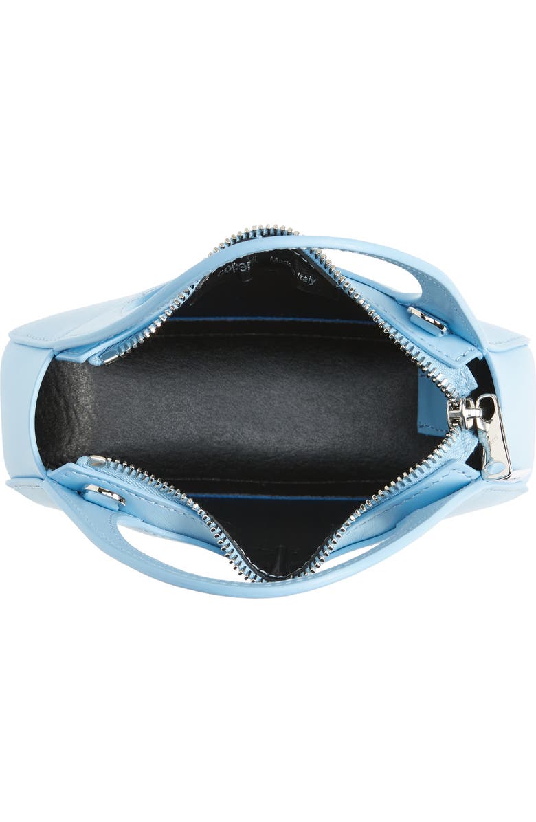 Coperni Micro Swipe Baguette Leather Top Handle Bag, Alternate, color,