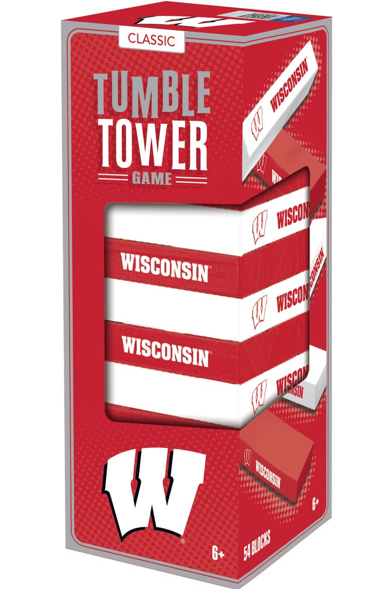 Wisconsin Badgers Tumble Tower, Main, color, Multicolor