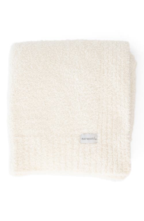 Saranoni Bamboni Toddler Blanket In White