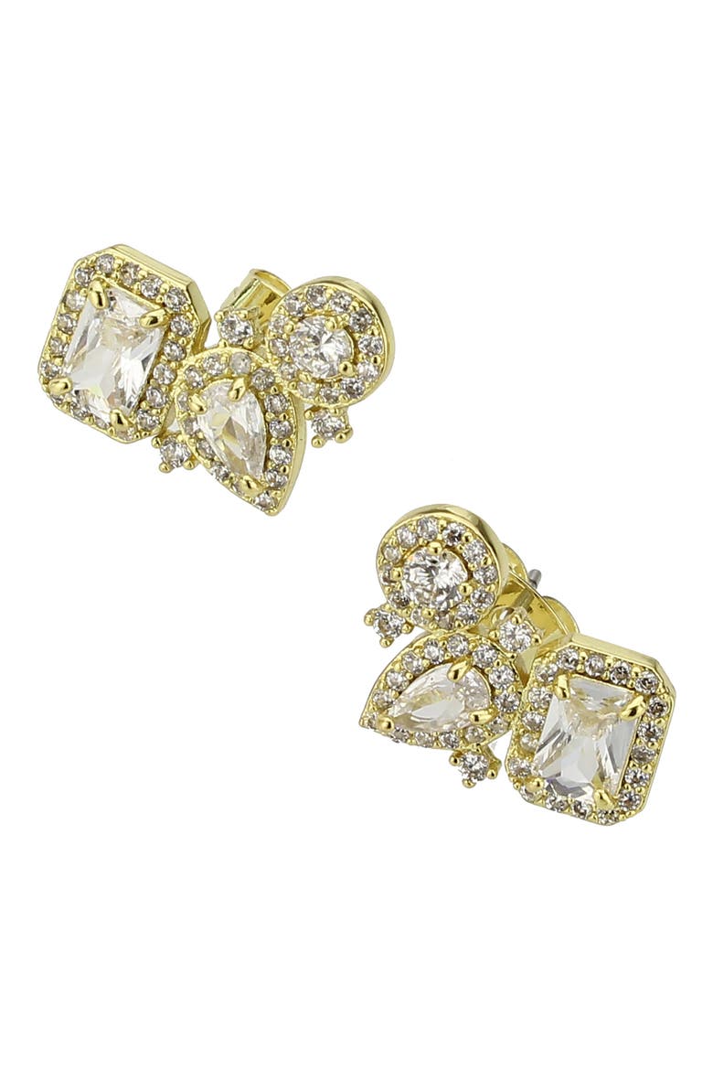 Halo Cluster Stud Earrings video