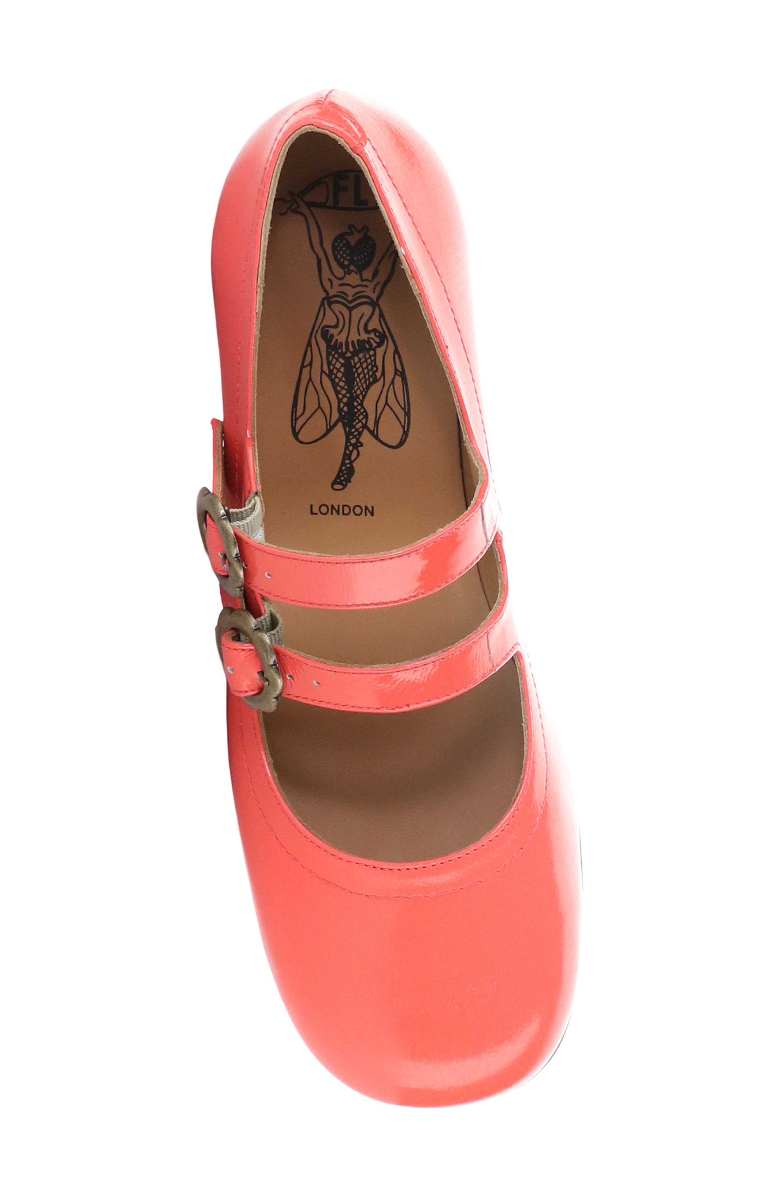 Paaf Mary Jane Pump, Alternate, color, SCARLET