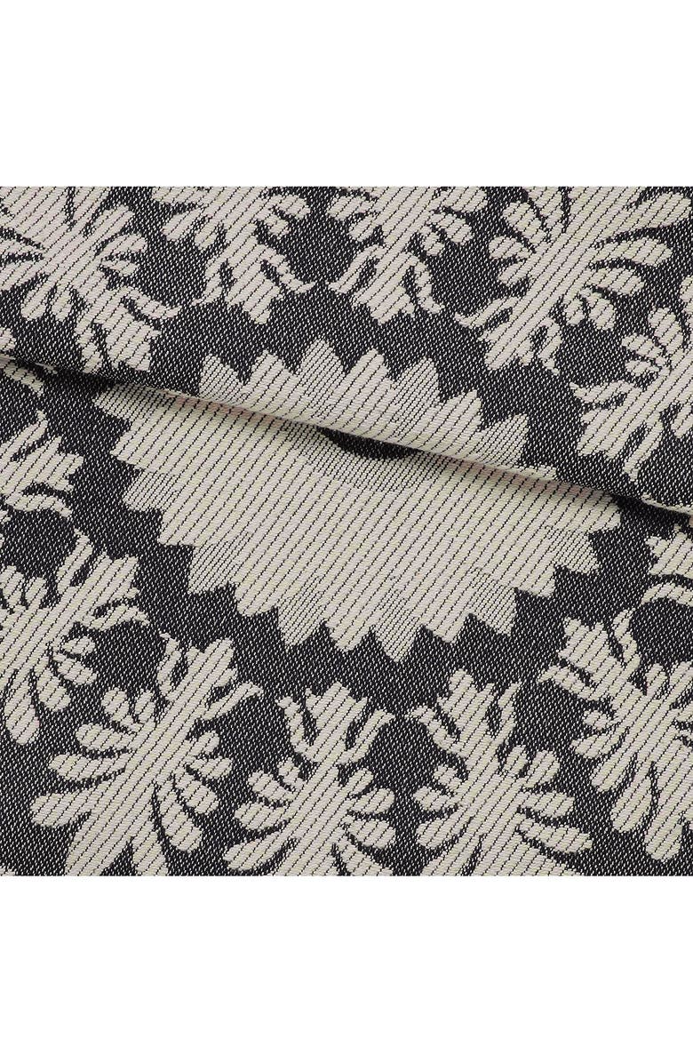 Superior Kymbal Cotton Blend Jacquard Bedspread & Shams Set, Alternate, color, Charcoal