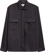 Sunspel Stretch Virgin Wool
Cashmere Flannel Overshirt