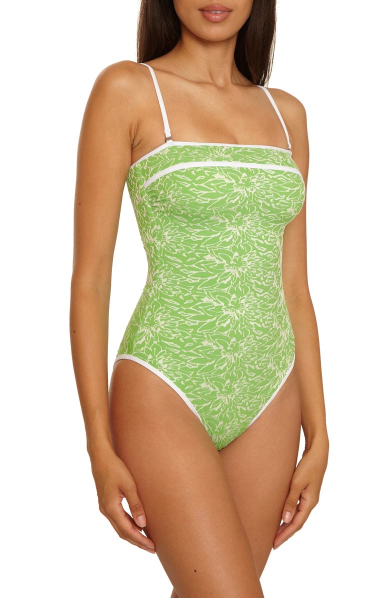 Becca Waterlily One-Piece Swimsuit, Alternate, color, 