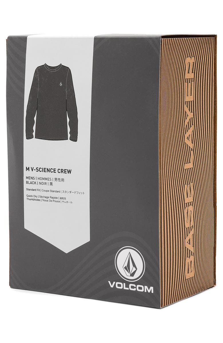 Volcom V-Science Crew Neck Long Sleeve T-Shirt, Alternate, color, 