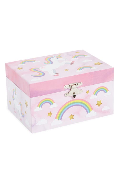 Mele and Co Skylar Musical Unicorn Jewelry Box in Rainbow  product