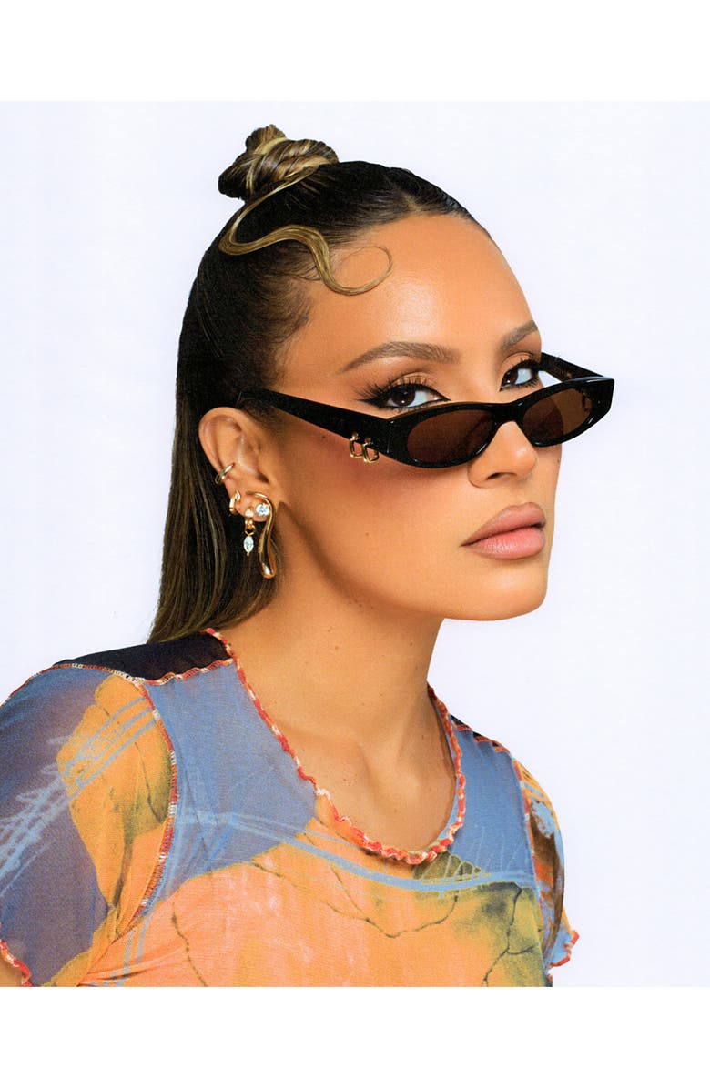 Luv AJ The Sly Stone Linear Drop Earrings, Alternate, color, 