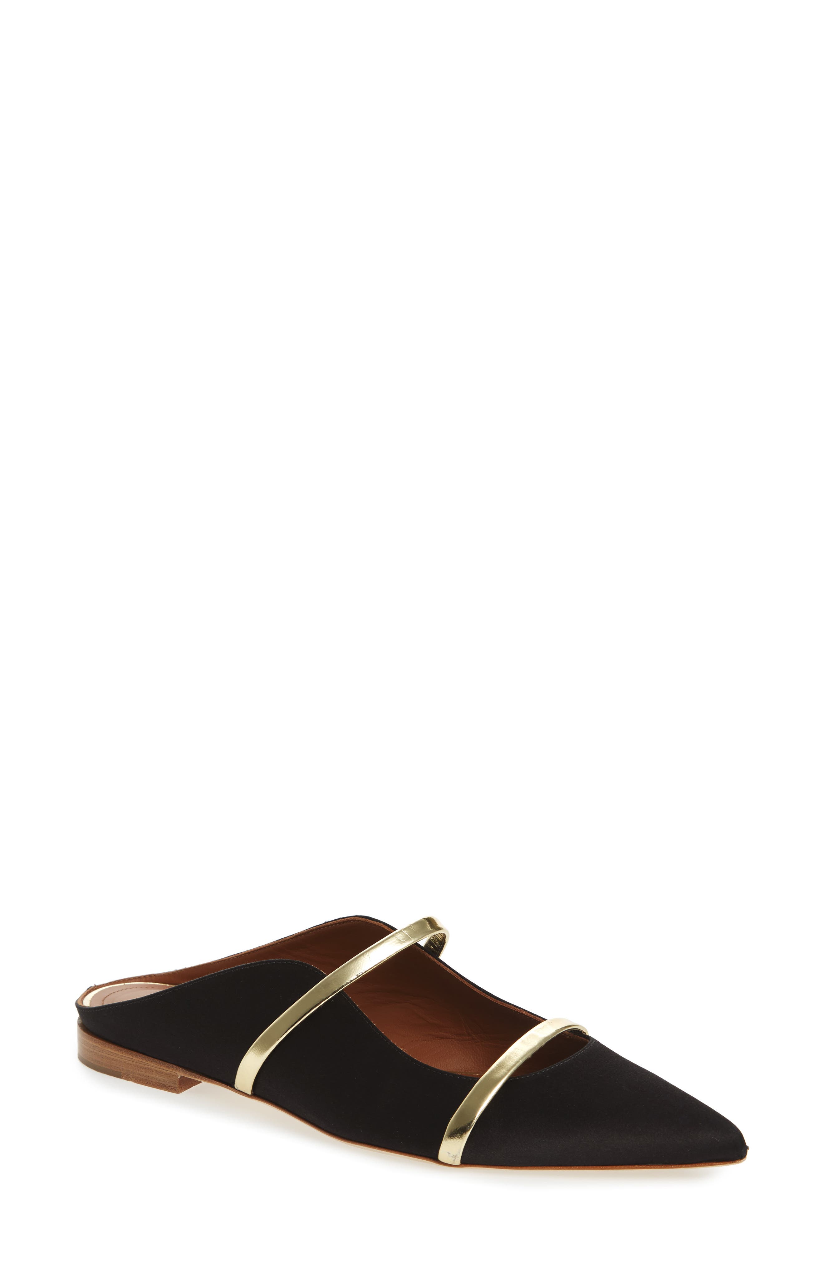 Malone Souliers Maureen Pointed Toe Flat, Main, color, 