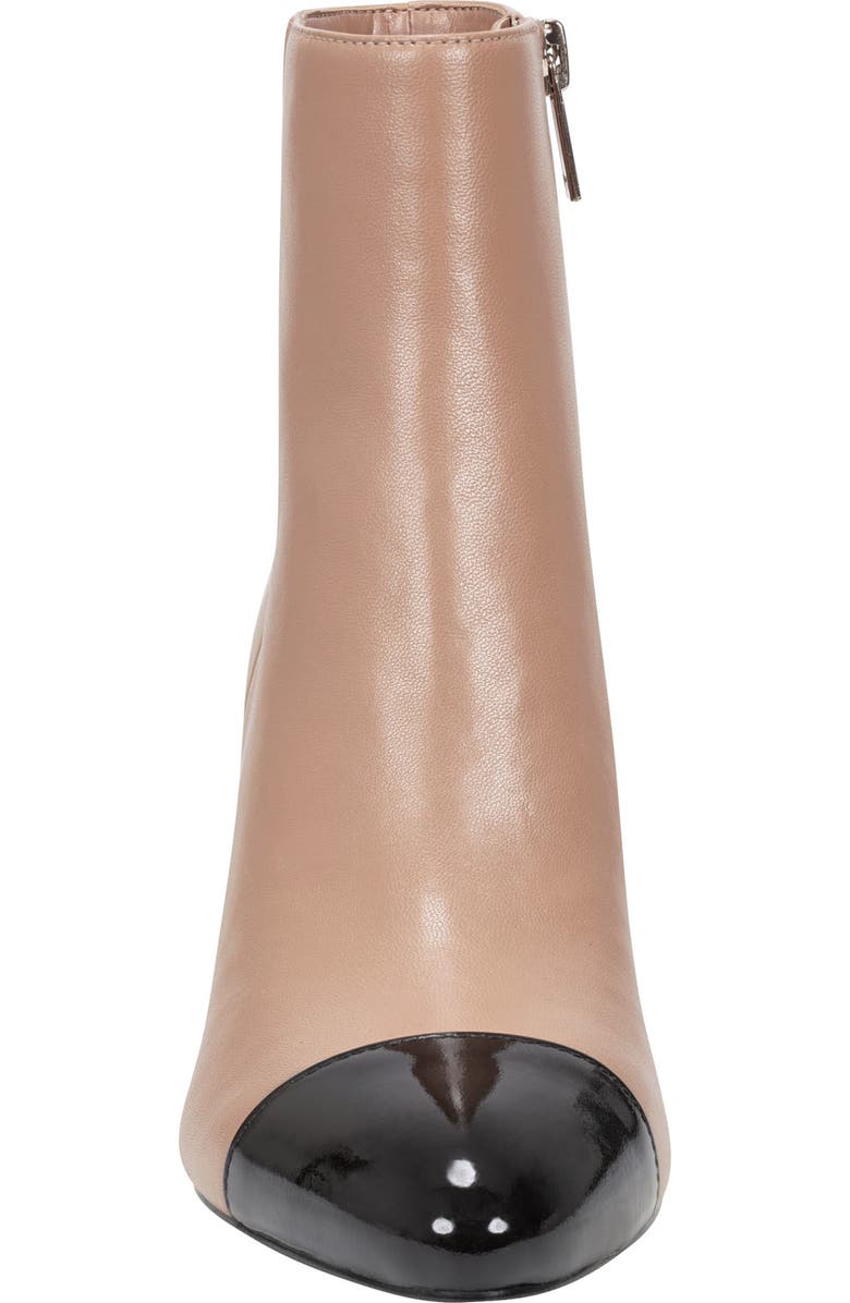 Marc Fisher LTD Aleea Cap Toe Bootie, Alternate, color, Light Natural