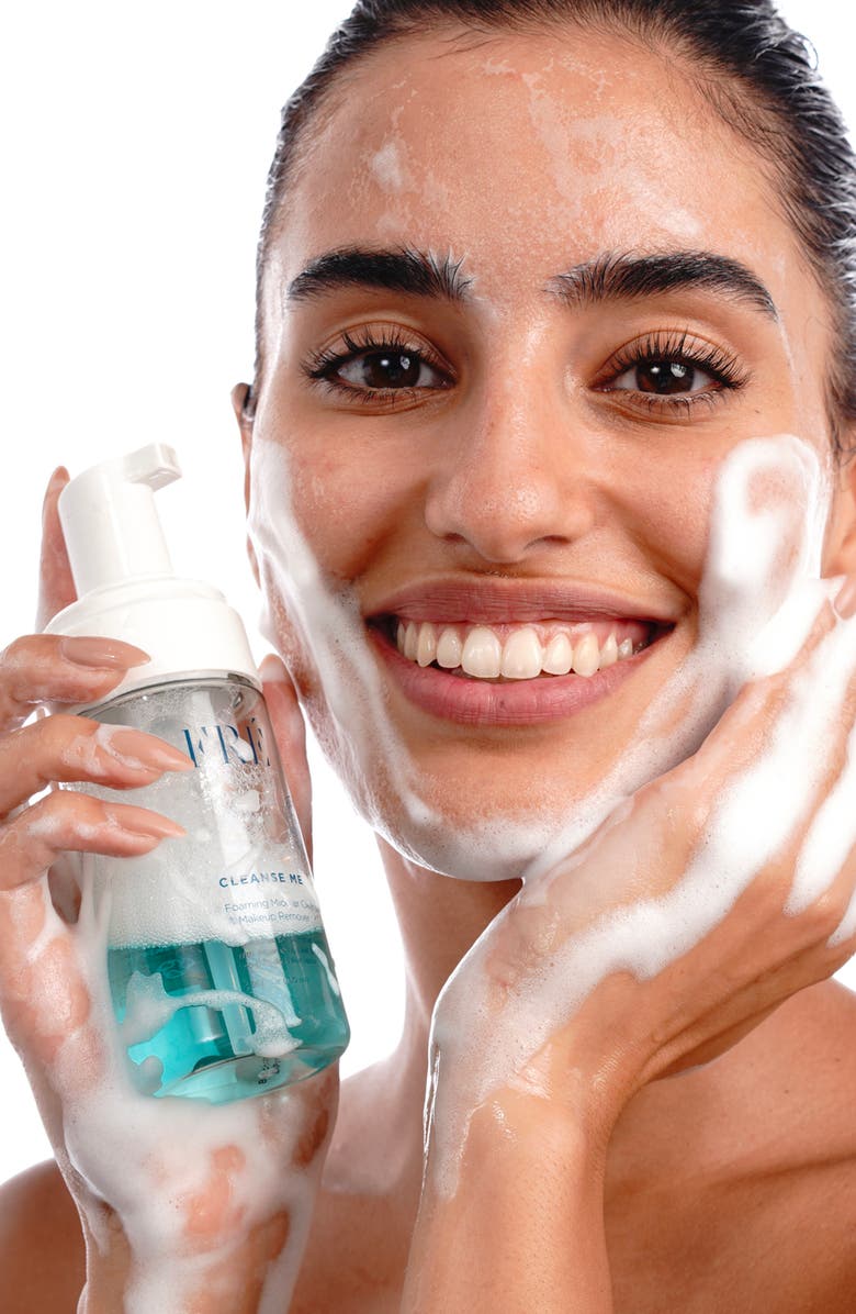 FRÉ Skincare CLEANSE ME Foaming Micellar Water, Alternate, color, Aqua Blue
